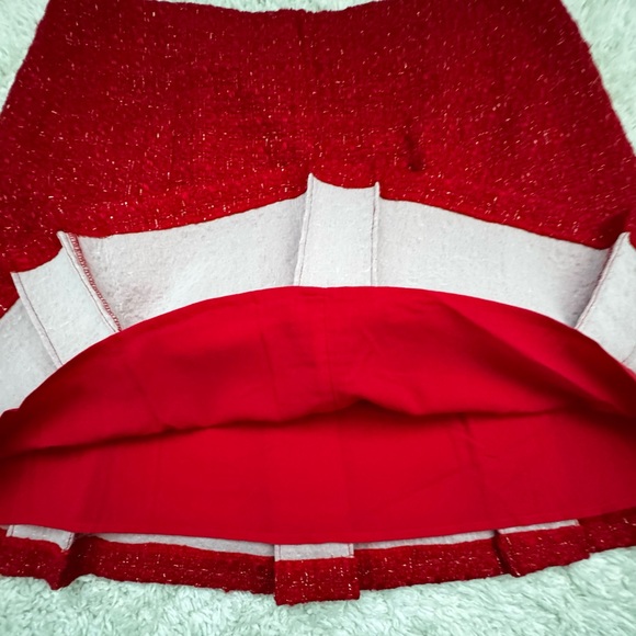 Lilly Pulitzer Vibrant Red Mini Skirt - Picture 7 of 7